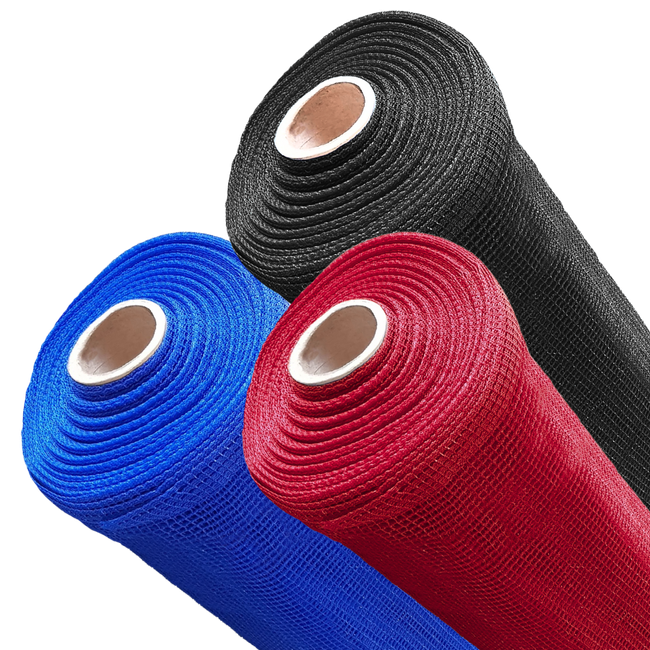 Sitemax | FlameX Siteclad Quad Net for scaffold containment in high-wind areas